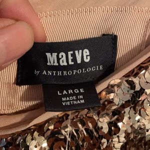 Anthropologie Sequins Dress